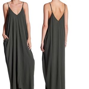 Olive maxi dress